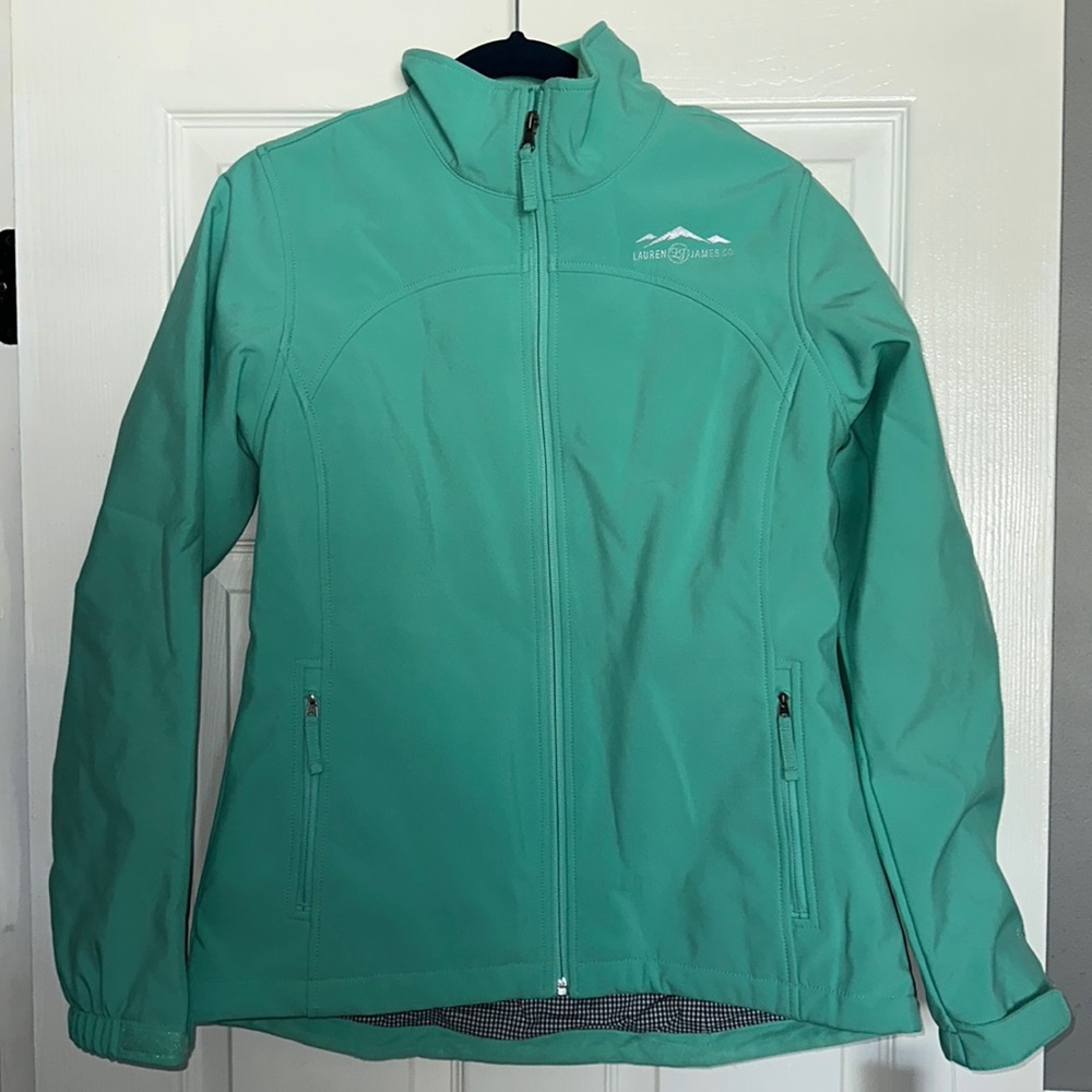 NWT - Lauren James Bradford Softshell Jacket - Seafoam size L